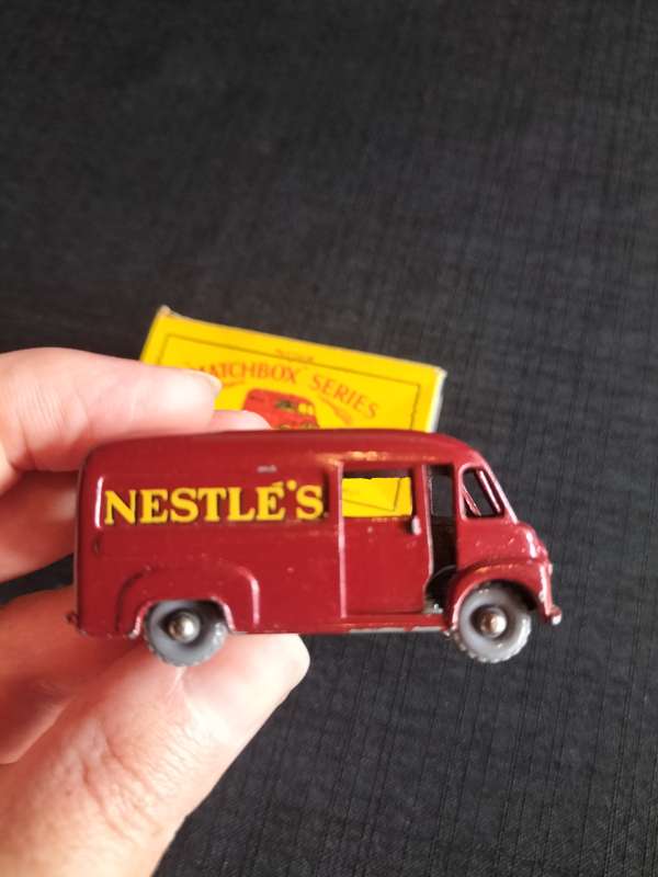 Very Rare Vintage Moko Lesney Matchbox Series NO 69 - Nestle's Van- Made in England - Good Condition