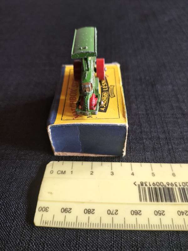 Very Rare Vintage Moko Lesney Matchbox Series NO 1 - Road Roller Green- Made in England