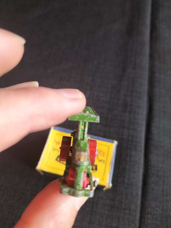 Very Rare Vintage Moko Lesney Matchbox Series NO 1 - Road Roller Green- Made in England