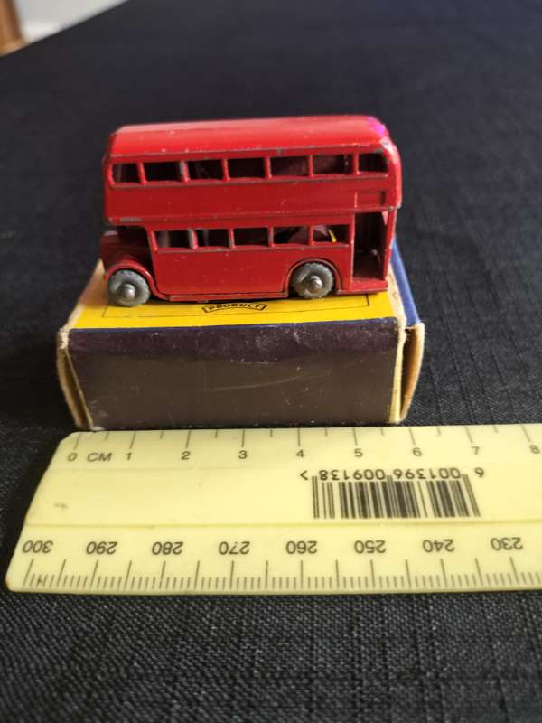 Very Rare Vintage Moko Lesney Matchbox Series NO 5 - The London Bus- Made in England