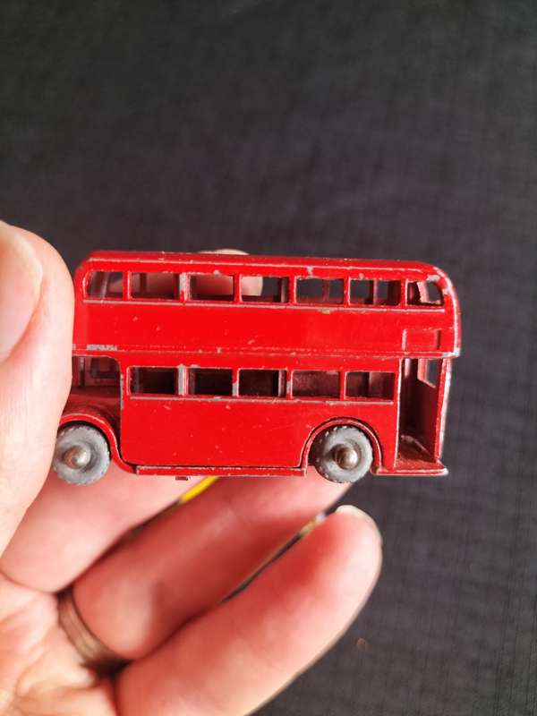 Very Rare Vintage Moko Lesney Matchbox Series NO 5 - The London Bus- Made in England