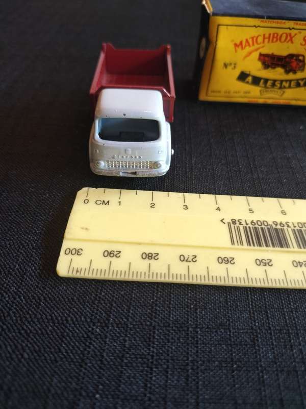 Very Rare Vintage Lesney Matchbox Series NO 3 -Bedford Tipper Truck- Made in England