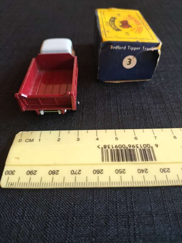 Very Rare Vintage Lesney Matchbox Series NO 3 -Bedford Tipper Truck- Made in England