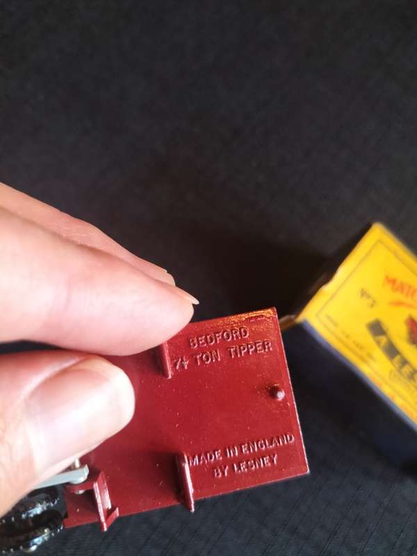 Very Rare Vintage Lesney Matchbox Series NO 3 -Bedford Tipper Truck- Made in England