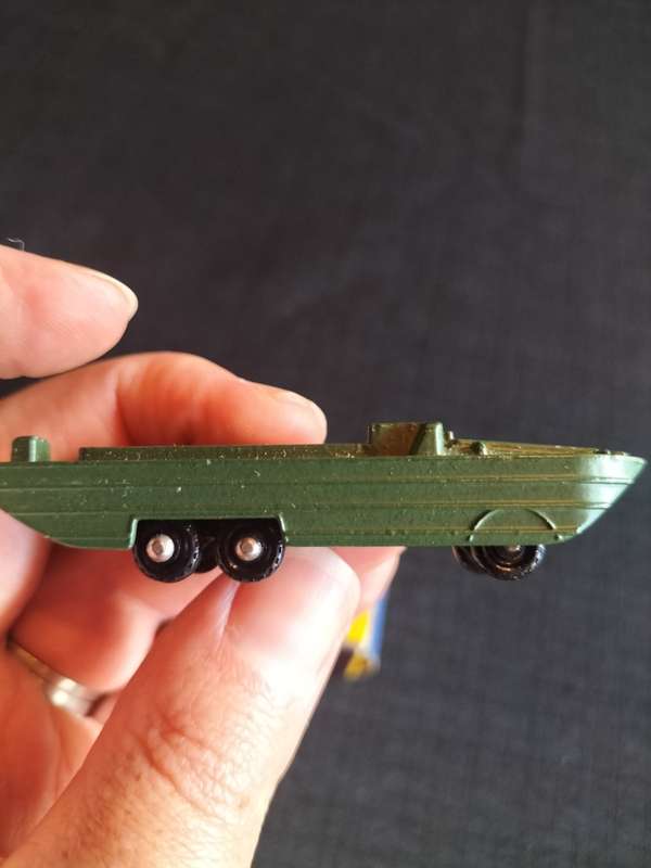 Very Rare Vintage Moko Lesney Matchbox Series NO 55 - D.U.K.W Amphibian- Made in England
