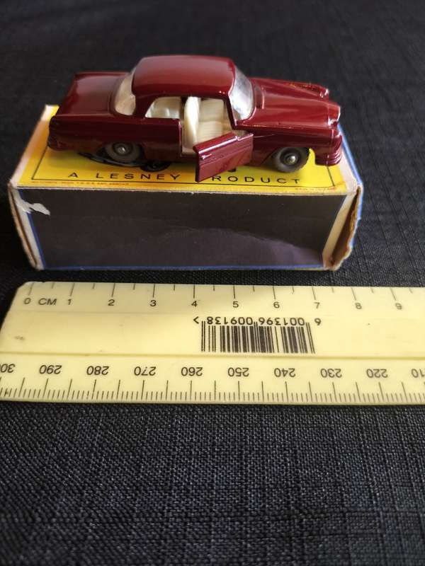Very Rare Vintage Lesney Matchbox Series NO 53 - Mercedes Benz Coupe- Made in England