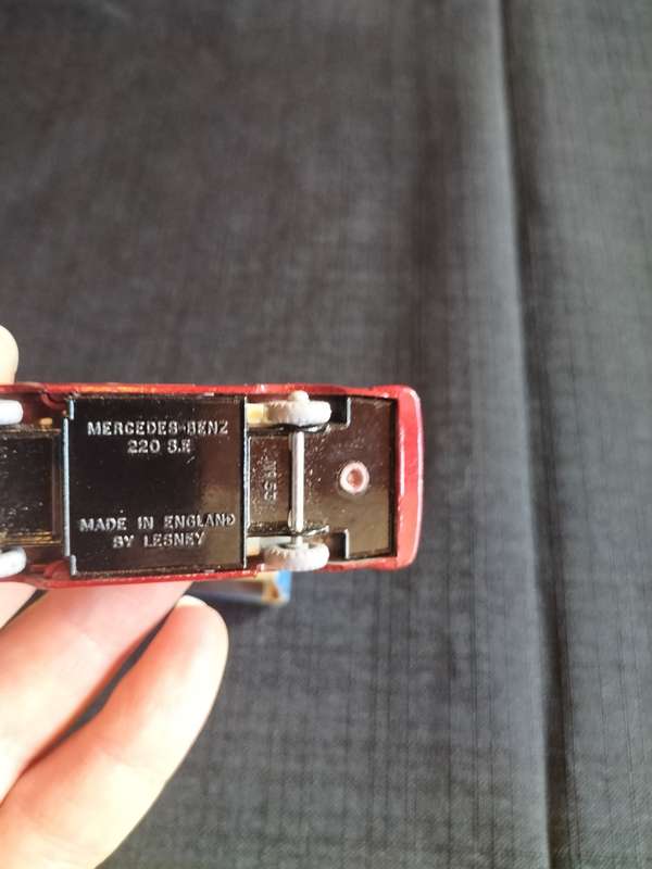 Very Rare Vintage Lesney Matchbox Series NO 53 - Mercedes Benz Coupe- Made in England