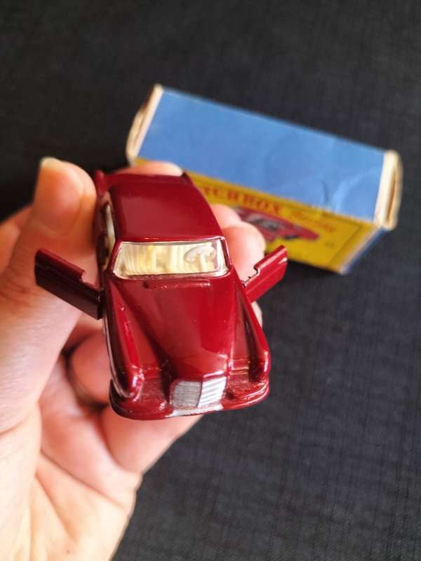 Very Rare Vintage Lesney Matchbox Series NO 53 - Mercedes Benz Coupe- Made in England