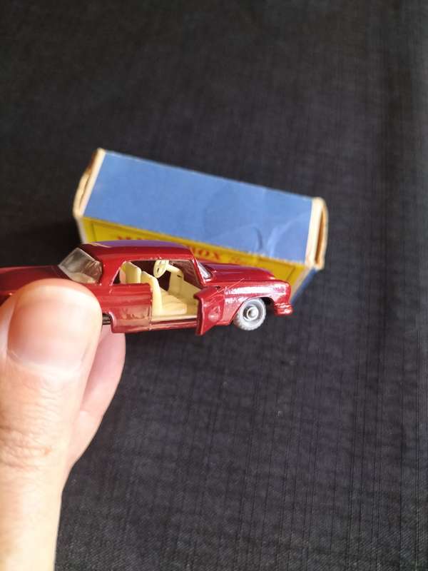 Very Rare Vintage Lesney Matchbox Series NO 53 - Mercedes Benz Coupe- Made in England