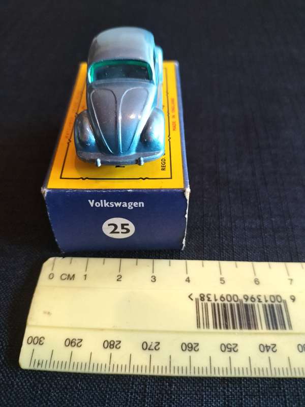 Very Rare Vintage Lesney Matchbox Series NO 25 - Volkswagen- Made in England - Good Condition