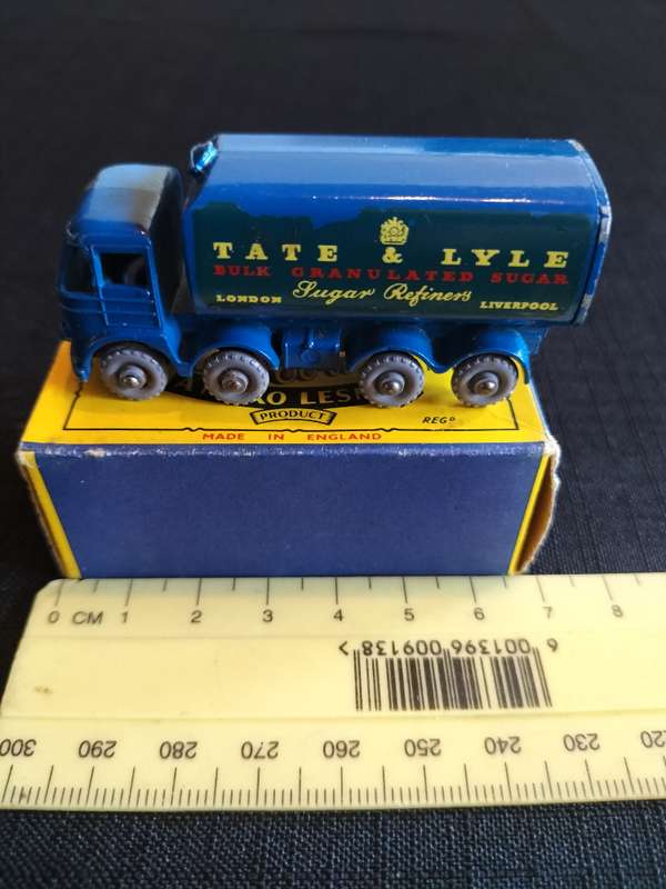Very Rare Vintage Moko Lesney Matchbox Series NO 10 - Foden Sugar Container- Made in England
