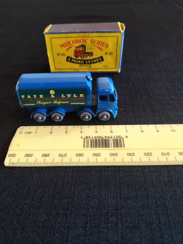 Very Rare Vintage Moko Lesney Matchbox Series NO 10 - Foden Sugar Container- Made in England