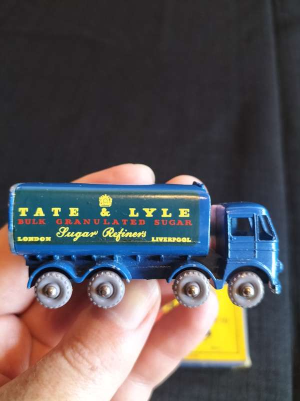 Very Rare Vintage Moko Lesney Matchbox Series NO 10 - Foden Sugar Container- Made in England
