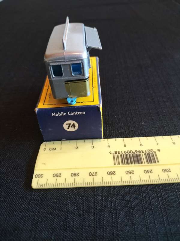 Very Rare Vintage Lesney Matchbox Series NO 74-Mobile Canteen- Made in England