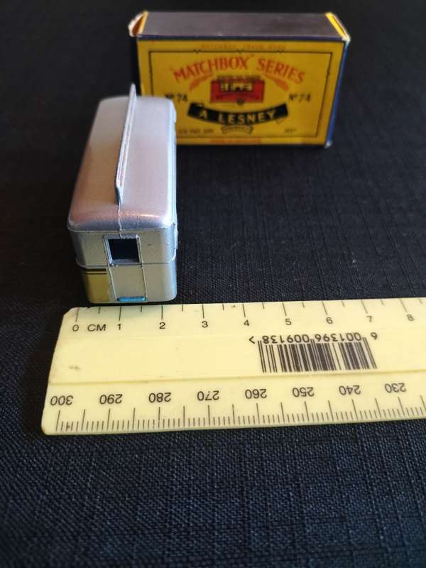 Very Rare Vintage Lesney Matchbox Series NO 74-Mobile Canteen- Made in England