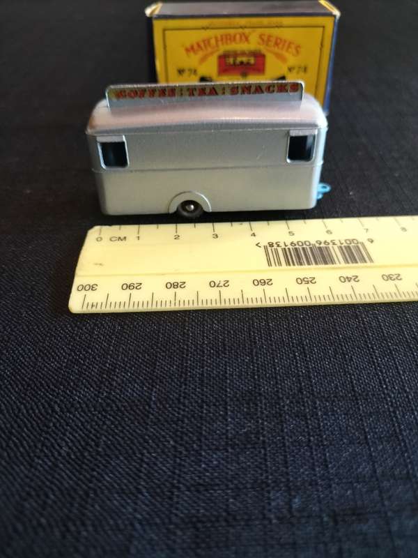 Very Rare Vintage Lesney Matchbox Series NO 74-Mobile Canteen- Made in England