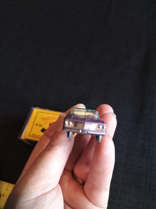 Very Rare Vintage Lesney Matchbox Series NO 39 - Pontiac Convertibe- Made in England