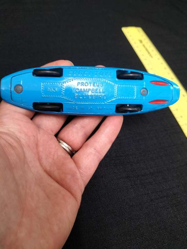 Very Rare Vintage Corgi Toys - NO 153 Proteus Campbell Bluebird  - Made in GT. Britain
