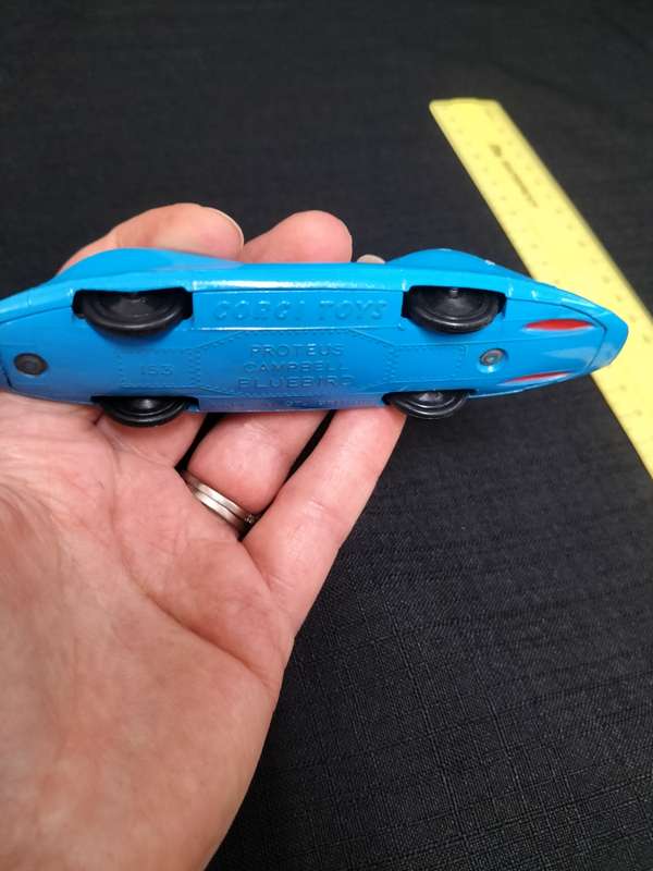 Very Rare Vintage Corgi Toys - NO 153 Proteus Campbell Bluebird  - Made in GT. Britain