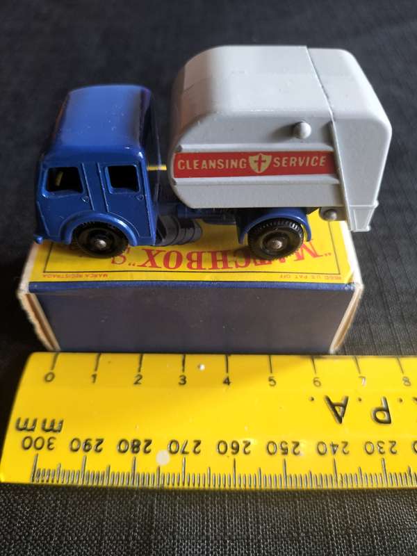 Very Rare Vintage Lesney Match Box Series NO15 - Refuse Truck - Made in England