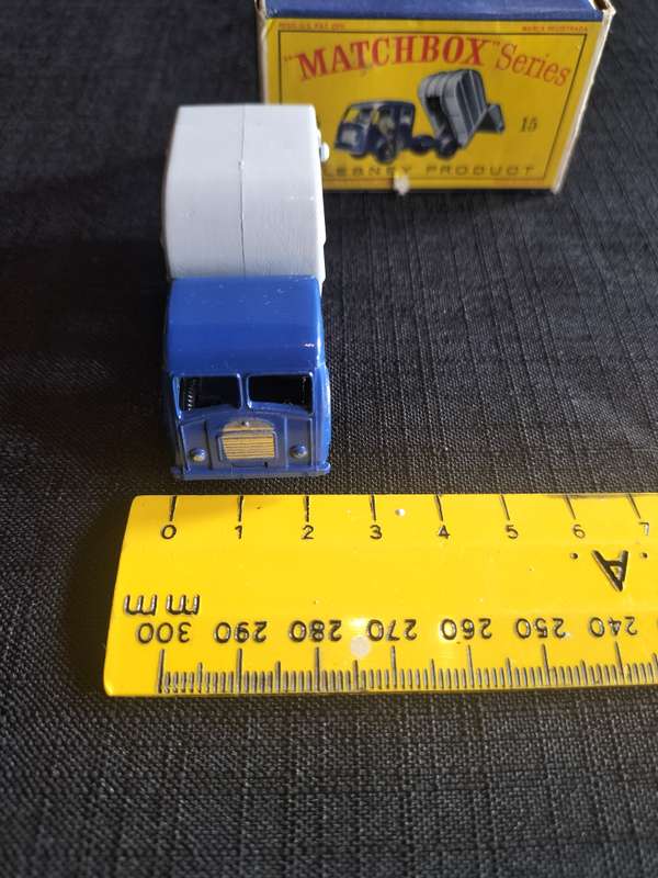 Very Rare Vintage Lesney Match Box Series NO15 - Refuse Truck - Made in England