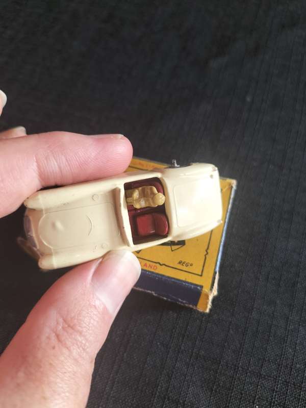 Very Rare Vintage Moko Lesney Match Box Series NO19 -MG.A Sport Car  - Made in England