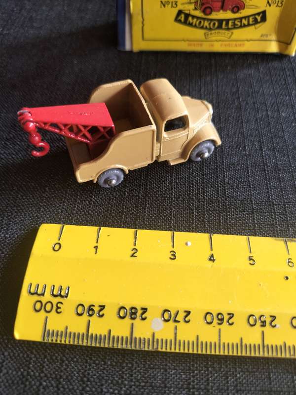 Very Rare Vintage Moko Lesney Match Box Series NO13 - Wreck Truck - Made in England