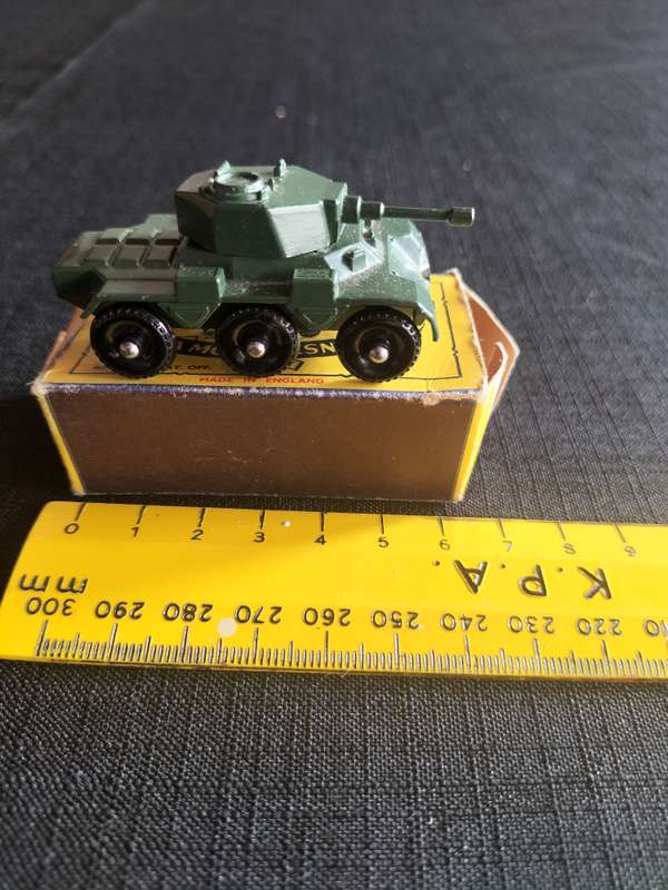 Very Rare Vintage Lesney Match Box Series NO67 - Armoured Car - Made in England