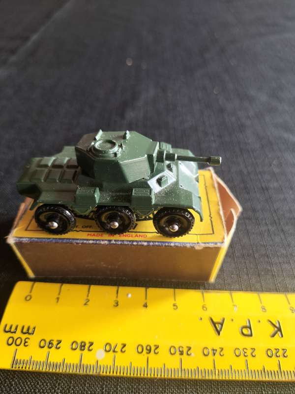 Very Rare Vintage Lesney Match Box Series NO67 - Armoured Car - Made in England