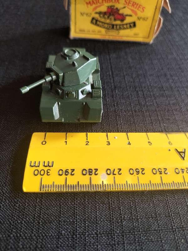 Very Rare Vintage Lesney Match Box Series NO67 - Armoured Car - Made in England
