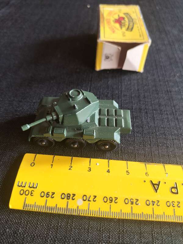 Very Rare Vintage Lesney Match Box Series NO67 - Armoured Car - Made in England