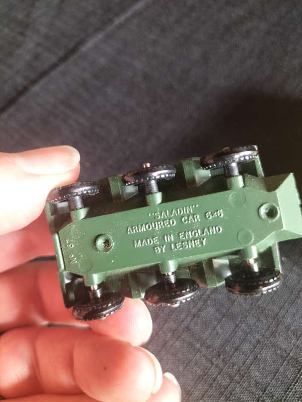 Very Rare Vintage Lesney Match Box Series NO67 - Armoured Car - Made in England