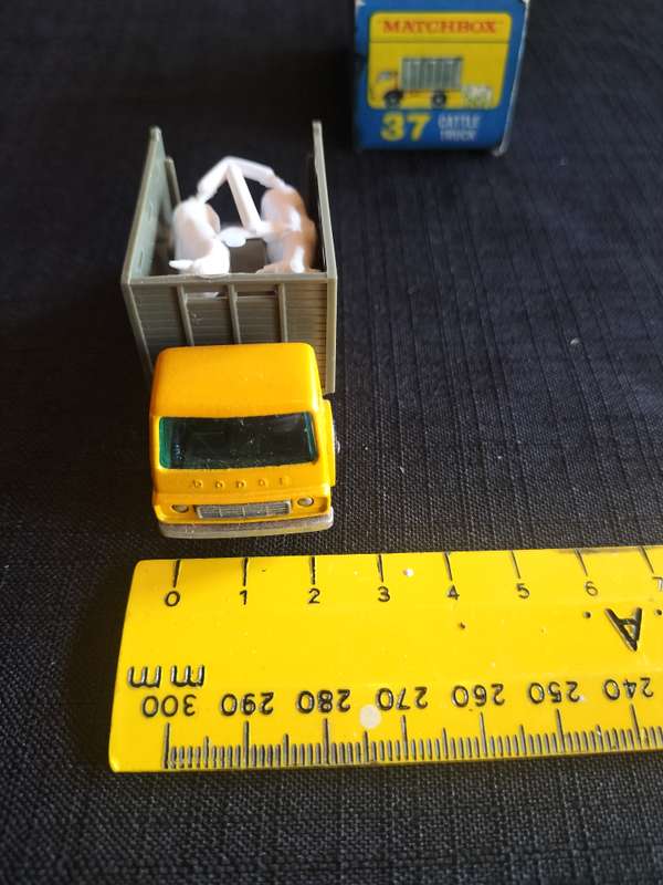 Very Rare Vintage Lesney Match Box Series NO37 - Cattle Truck - Made in England