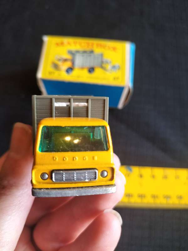 Very Rare Vintage Lesney Match Box Series NO37 - Cattle Truck - Made in England