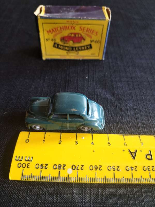 Very Rare Vintage Moko Lesney Match Box Series NO46 - Morris Minor - Made in England