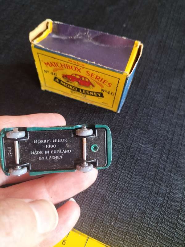 Very Rare Vintage Moko Lesney Match Box Series NO46 - Morris Minor - Made in England