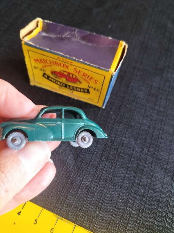 Very Rare Vintage Moko Lesney Match Box Series NO46 - Morris Minor - Made in England