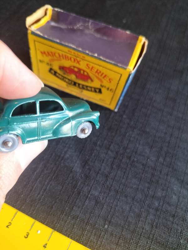 Very Rare Vintage Moko Lesney Match Box Series NO46 - Morris Minor - Made in England