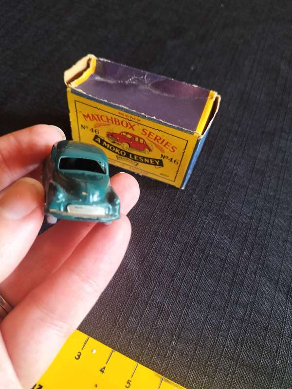 Very Rare Vintage Moko Lesney Match Box Series NO46 - Morris Minor - Made in England
