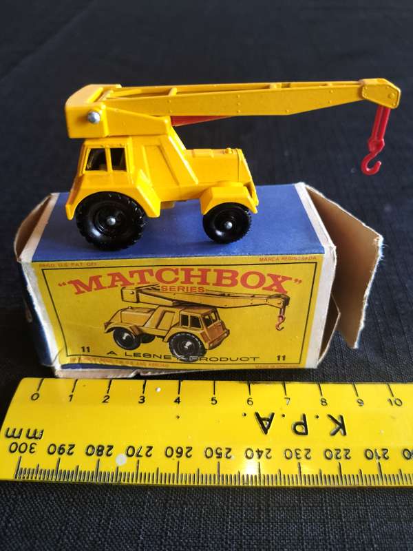 Very Rare Vintage Lesney Match Box Series NO11 - Jumbo Crane - Made in England