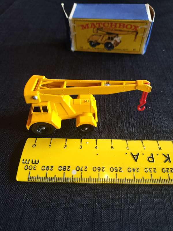 Very Rare Vintage Lesney Match Box Series NO11 - Jumbo Crane - Made in England