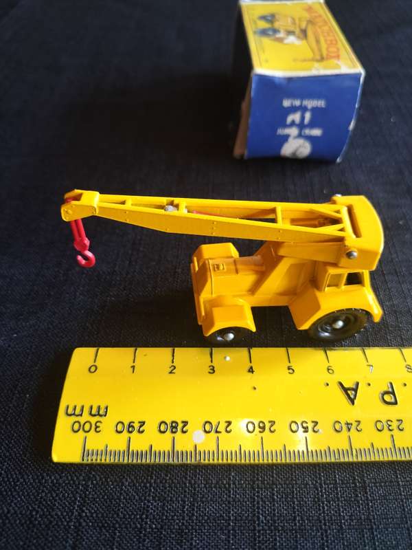 Very Rare Vintage Lesney Match Box Series NO11 - Jumbo Crane - Made in England