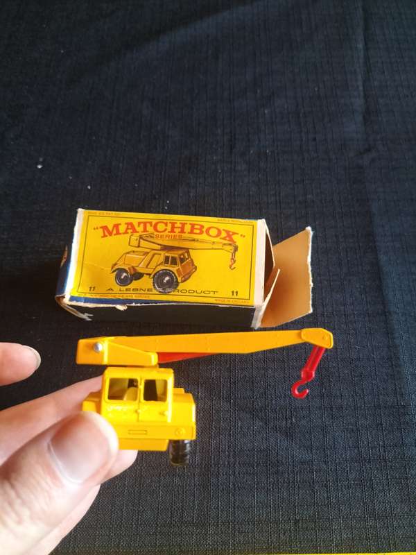 Very Rare Vintage Lesney Match Box Series NO11 - Jumbo Crane - Made in England