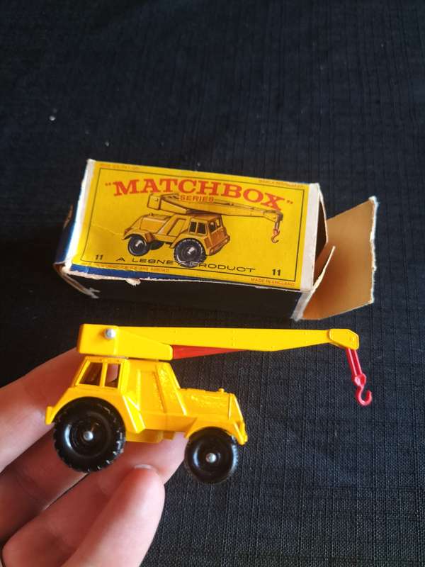 Very Rare Vintage Lesney Match Box Series NO11 - Jumbo Crane - Made in England