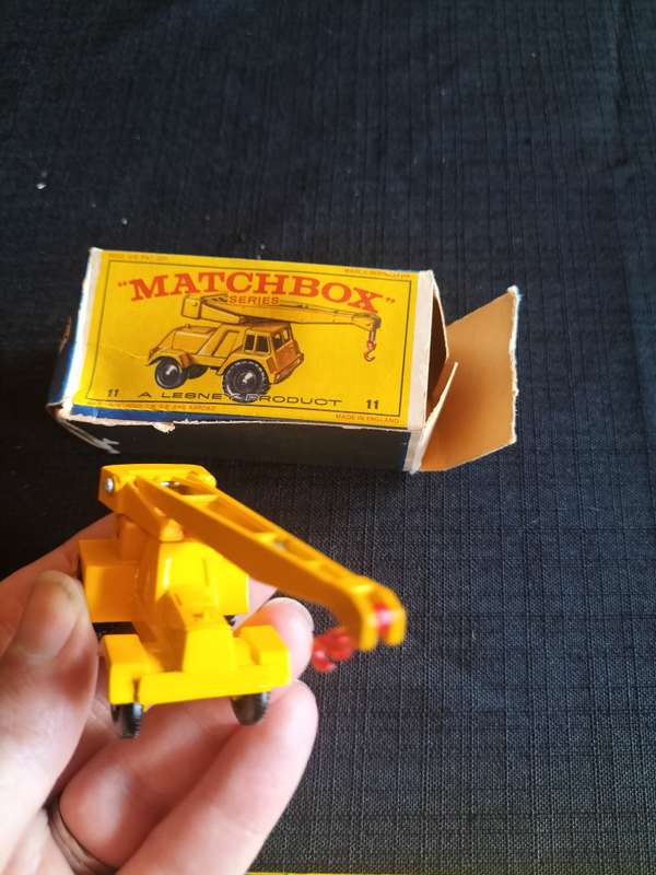 Very Rare Vintage Lesney Match Box Series NO11 - Jumbo Crane - Made in England