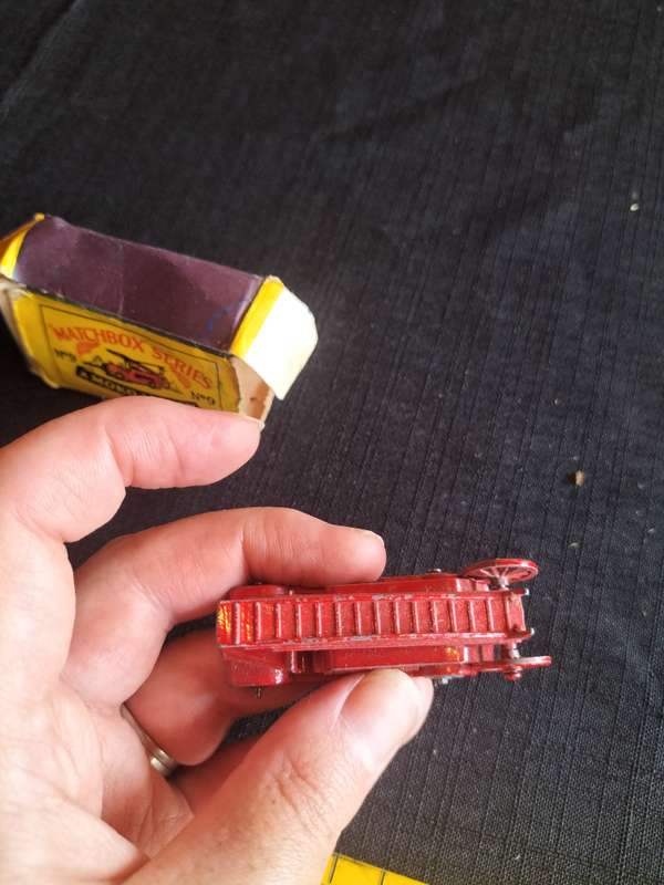 Very Rare Vintage Moko Lesney Match Box Series NO9 - Dennis Fire Engine - Made in England