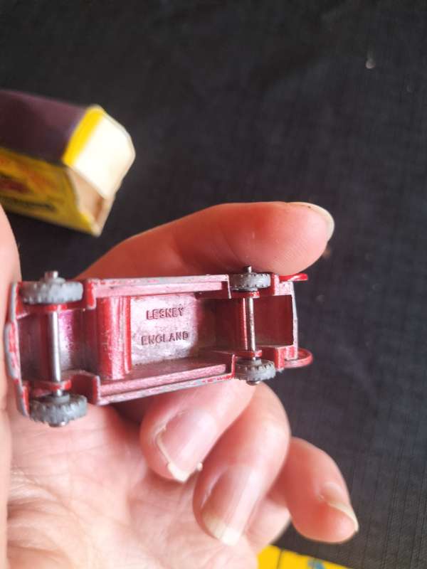 Very Rare Vintage Moko Lesney Match Box Series NO9 - Dennis Fire Engine - Made in England