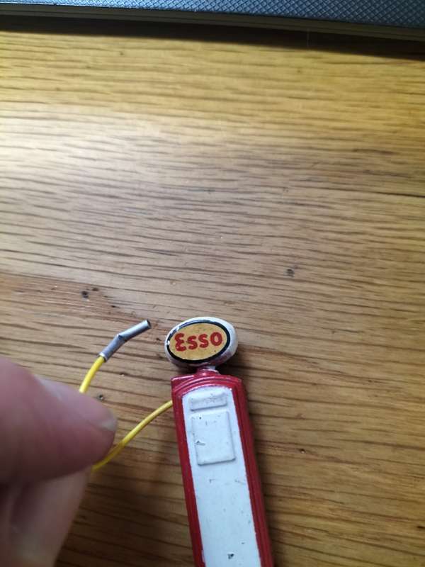 Vintage Dinky Toys Esso Gas Pump