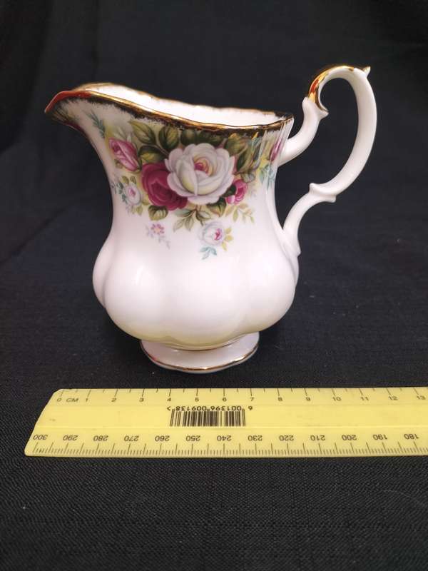 Beautiful Vintage Royal Albert Celebration Small Milk Jug - Made in England - Good Condition