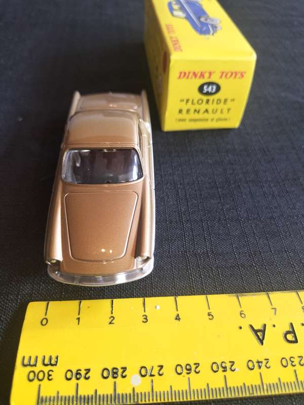 Vintage Dinky Toys NO543- Renault Floride Car -DeAgostini Reproduction- Good Condition
